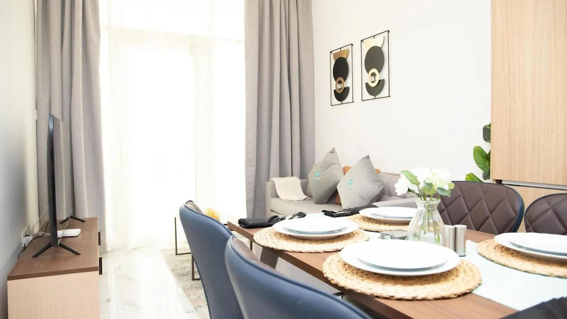 公寓 Bloomfields 1Br In Oasis Masdar City 阿布扎比